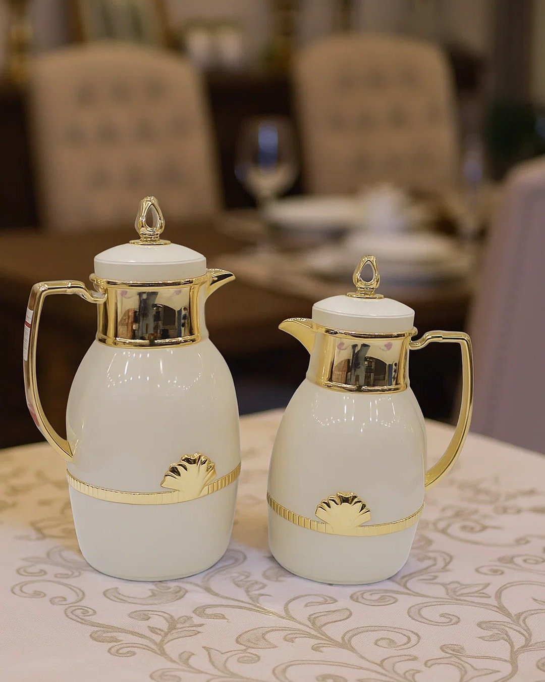 Luxury Insulated Flask Set – 1 Litre & 0.75 Litre (Glass Interior) - Image 2