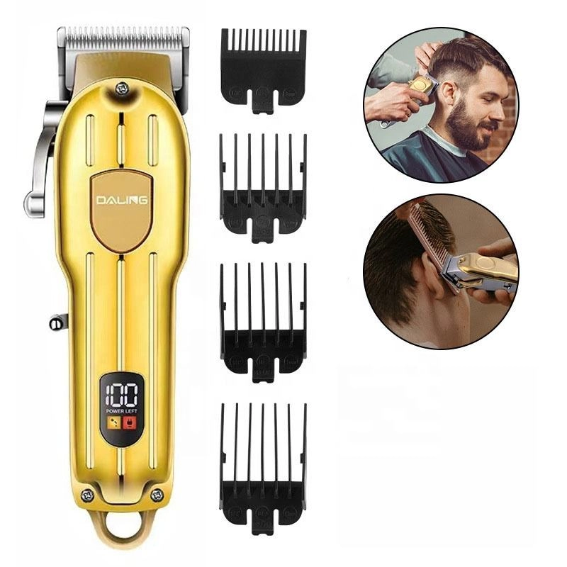 Daling Electric Hair Clipper – Rechargeable Cordless Shaver & Beard Trimmer | Professional Men’s Hair Cutting Machine & Oil Head Trimmer