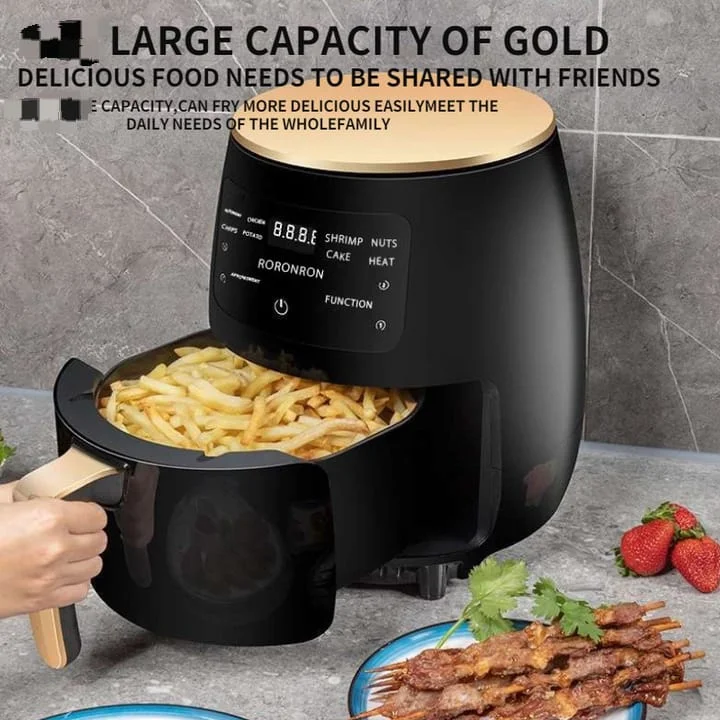 Silver Crest 6L Air Fryer – FACTORY Customized 2400W High-Capacity Digital Smart Air Fryer Oven | German Technology Multi-Functional Power Air Fryer